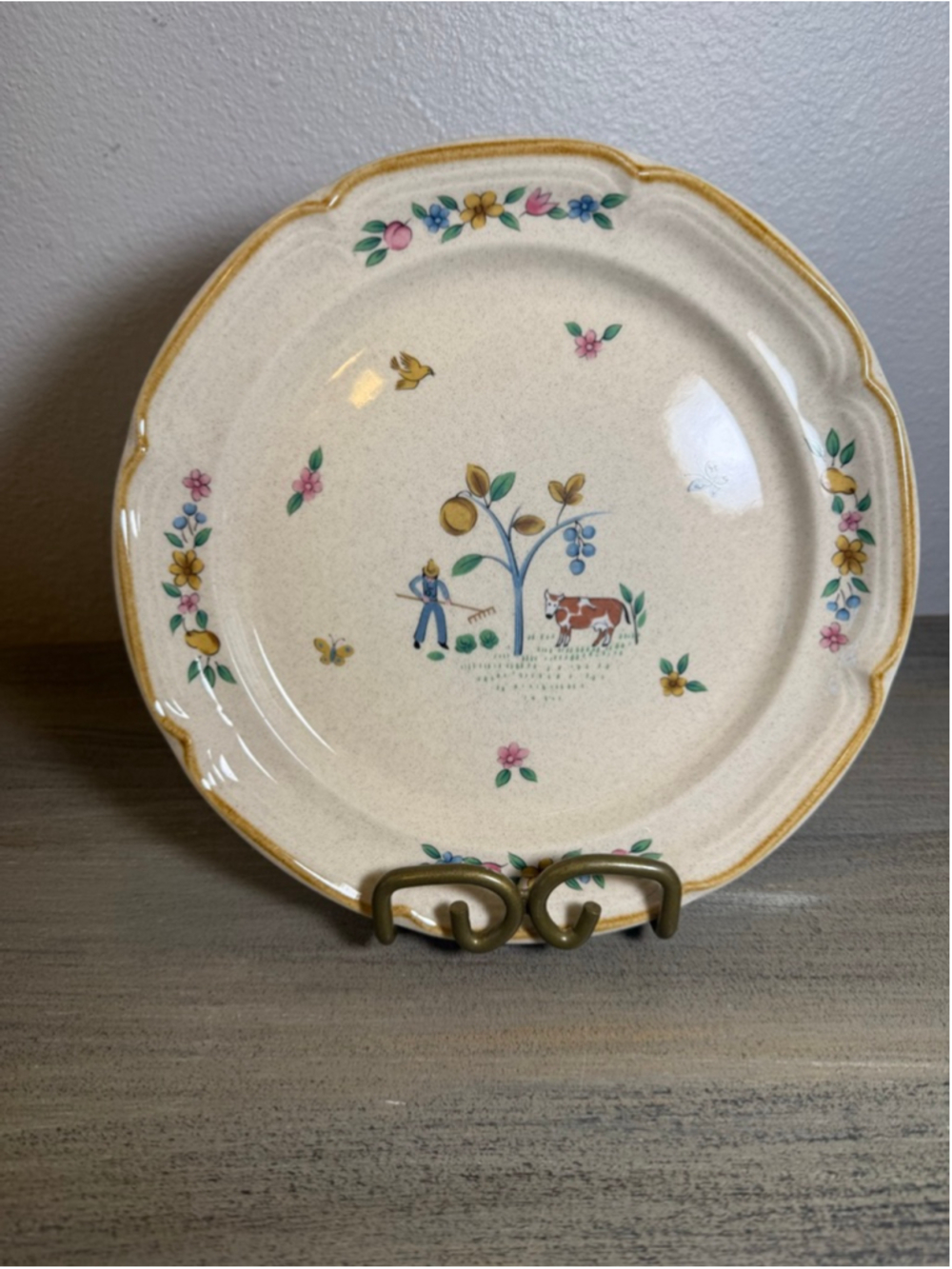 INTERNATIONAL TABLEWORKS HEARTLAND SALAD PLATE PATTERN# 7774